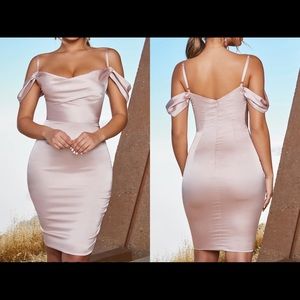 Oh Polly satin dress